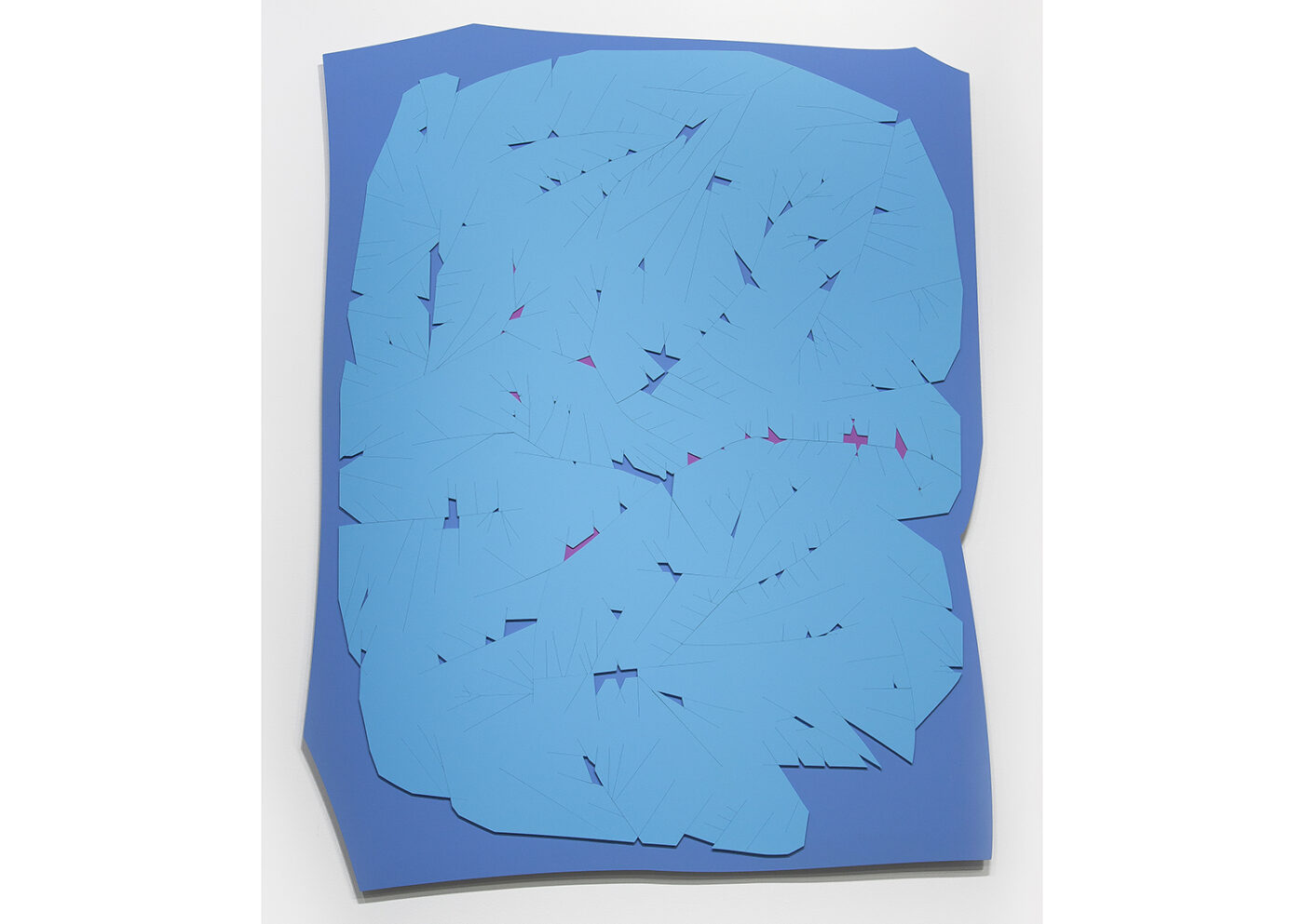 Ted Lawson (painted, laser cut aluminum)