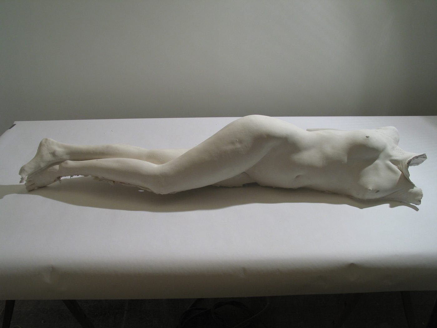 Yoko Ono (plaster lifecast)