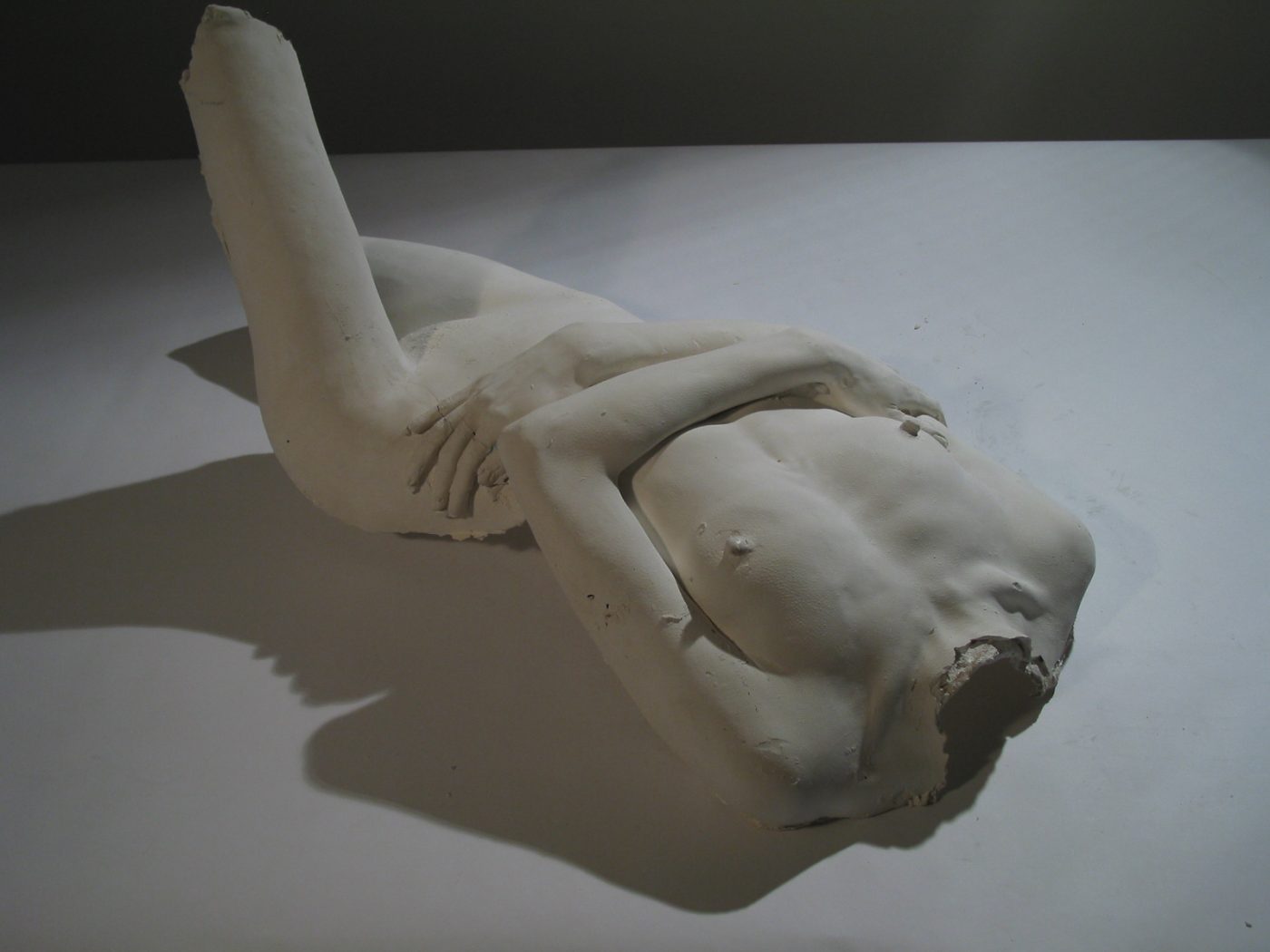 Yoko Ono (plaster lifecast)