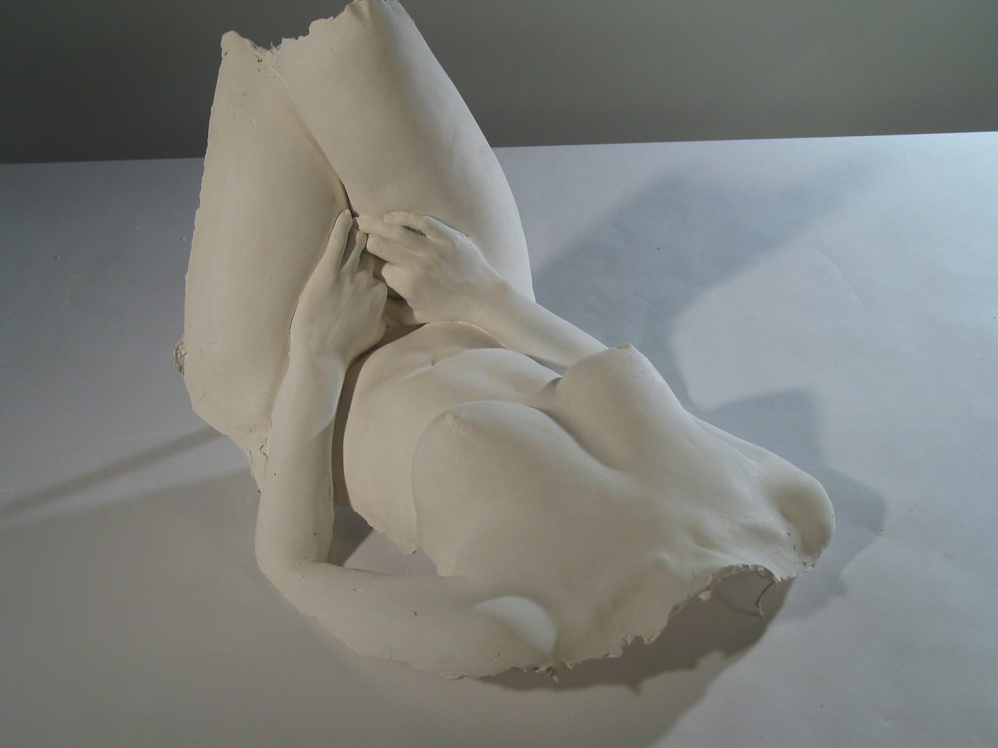 Yoko Ono (plaster lifecast)