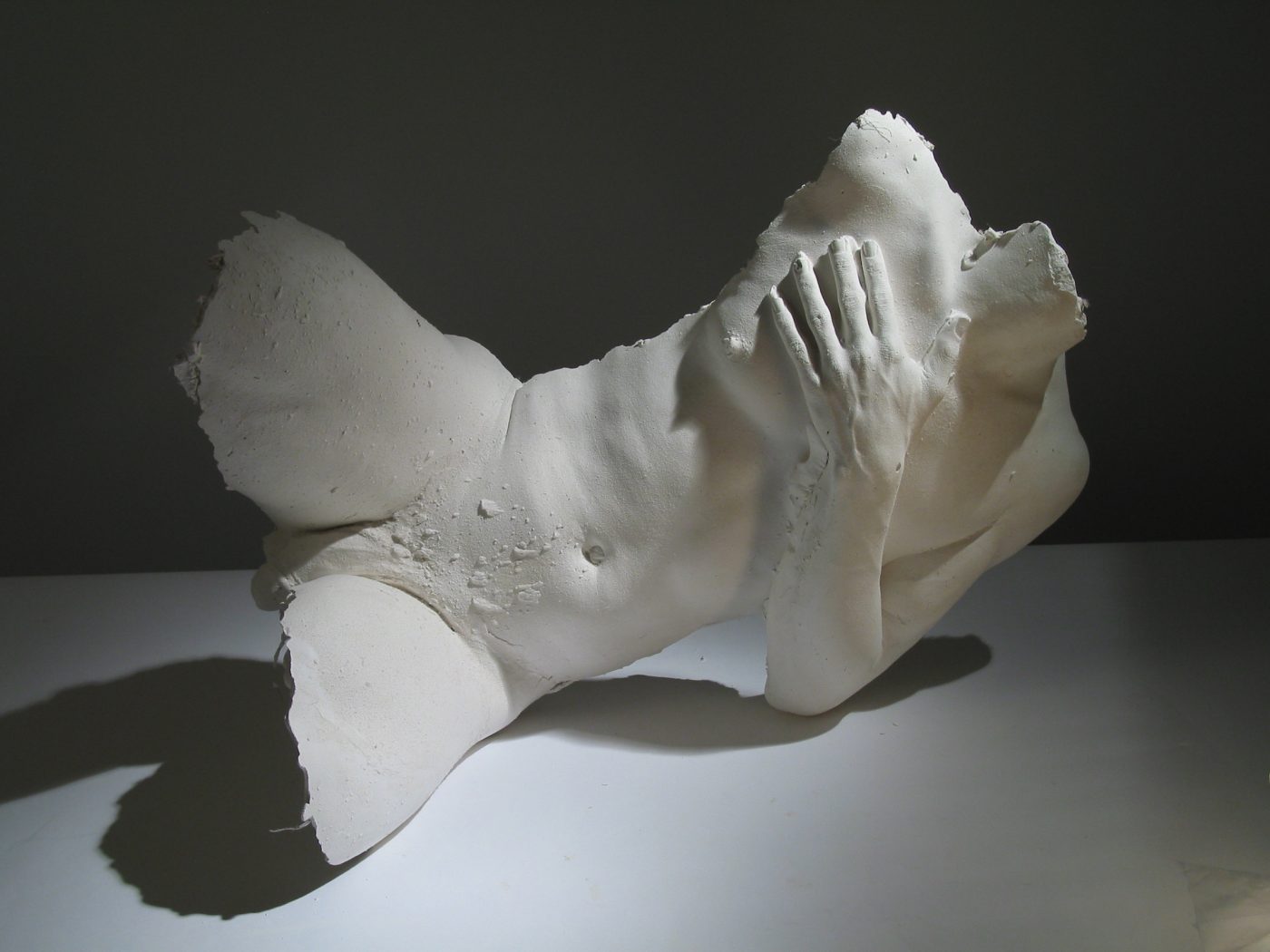 Yoko Ono (plaster lifecast)