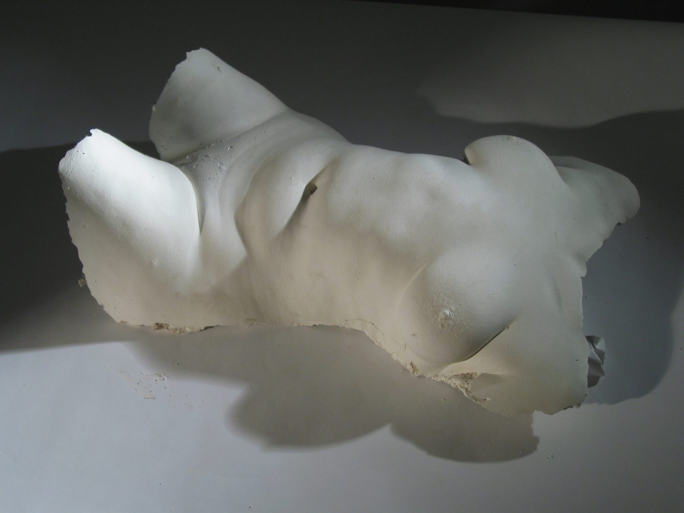 Yoko Ono (plaster lifecast)