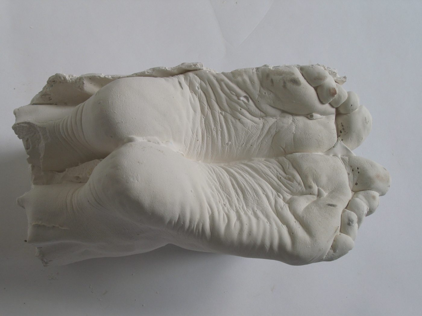 Yoko Ono (plaster lifecast)