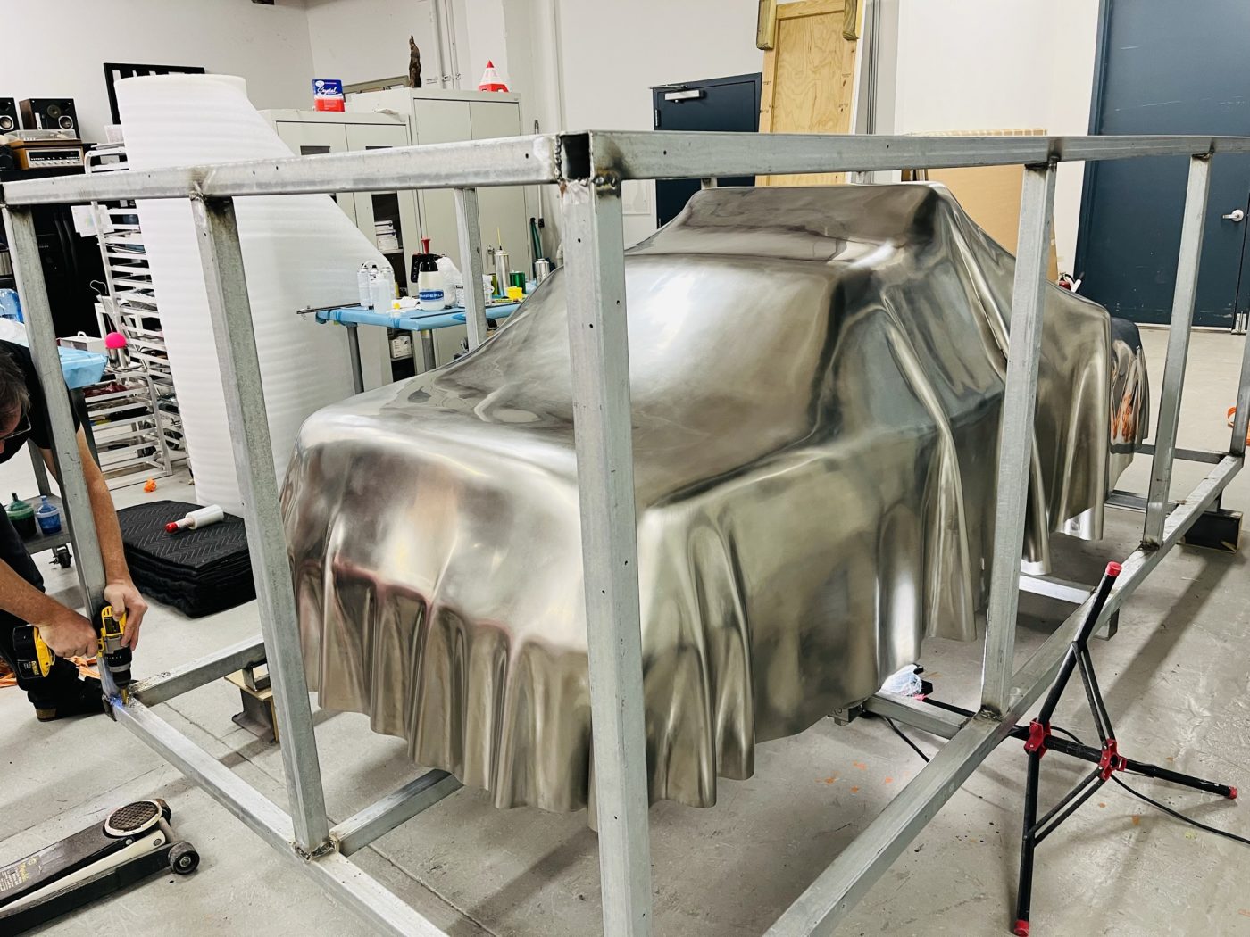 Hugh Hayden (stainless steel form)