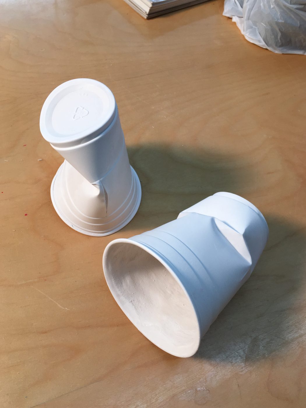 Paula Crown (cast plaster, process)