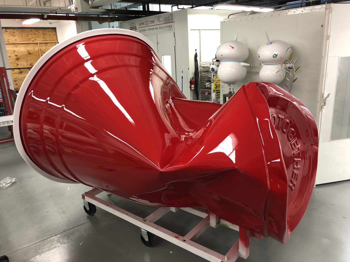 Paula Crown (automotive painted fiberglass and steel)