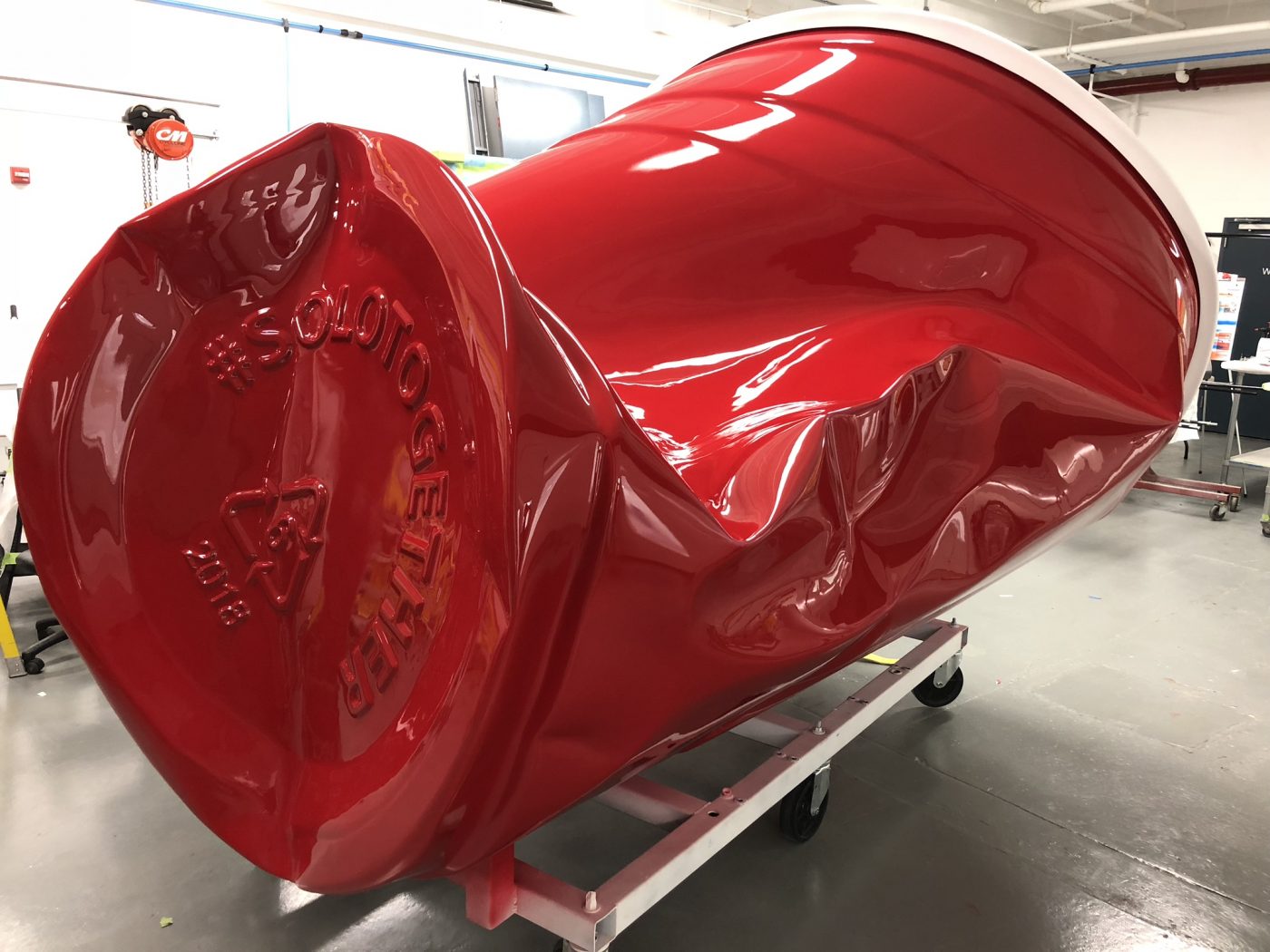 Paula Crown (automotive painted fiberglass and steel)