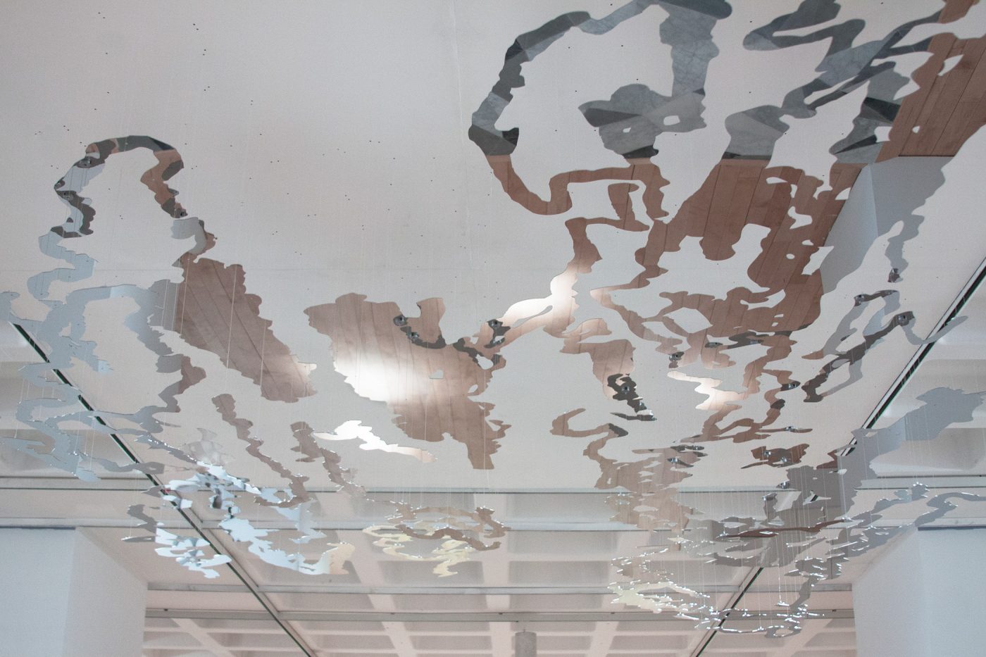 Paula Crown (lasercut super-mirror stainless steel)